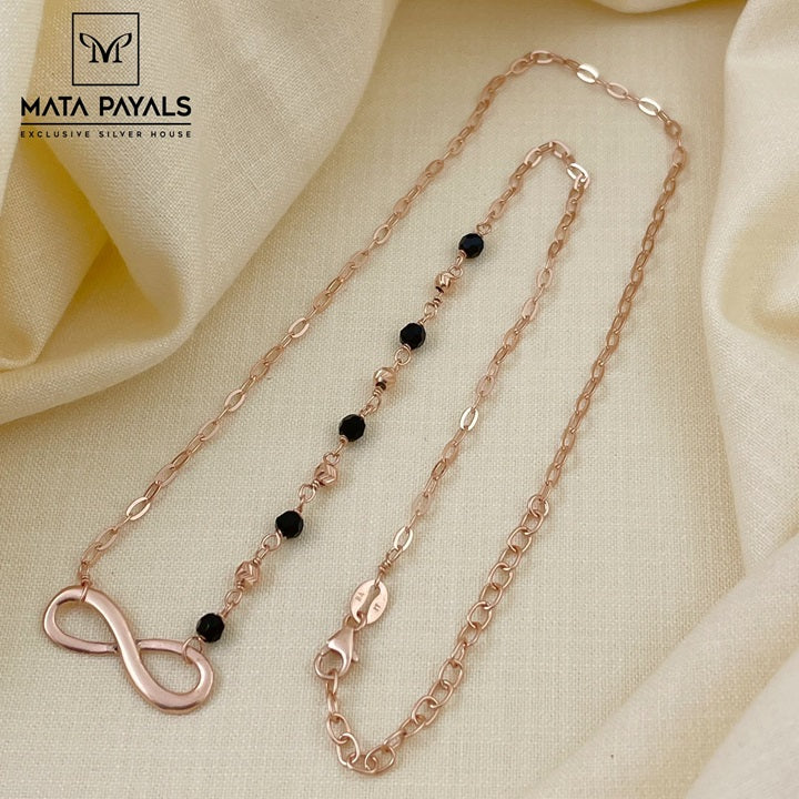 Infinity Rose Gold Mangalsutra