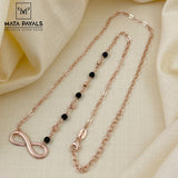 Infinity Rose Gold Mangalsutra