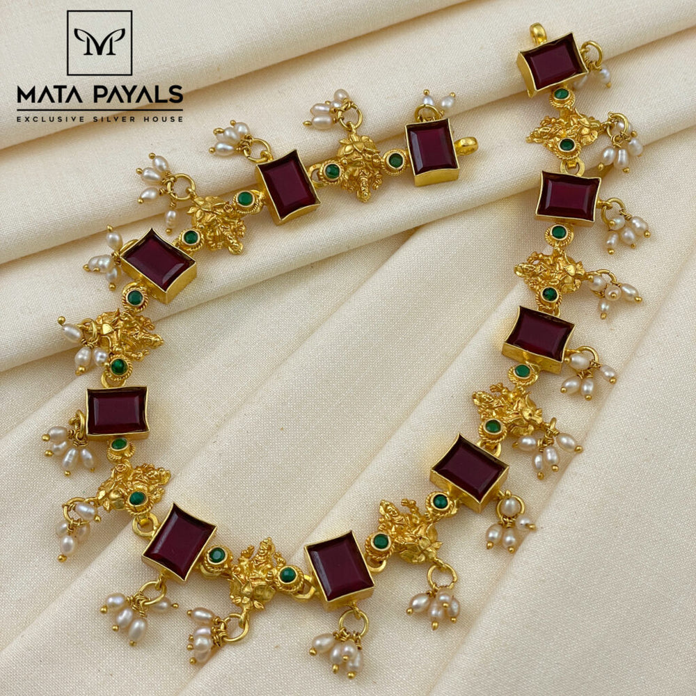 Kamala Lakshmi Temple Necklace
