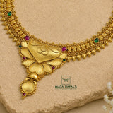 Gold Plated Necklace In Silver