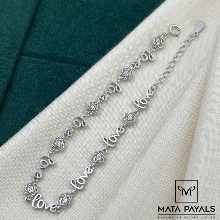 Love Rhodium Bracelet