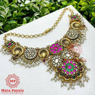 Magnificent Mandala Kundan Gold Plated Necklace