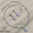 Magnificent Zircon Party Wear Necklace Set