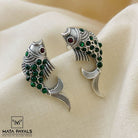 Fascinating Oxidised Stud