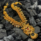 Mango Gejje Peacock Necklace
