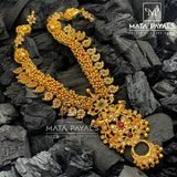 Mango Gejje Peacock Necklace
