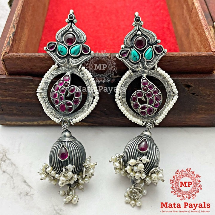 Mayur Charming Oxidised Earing