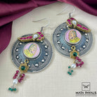 Meenakari Tribal Earrings