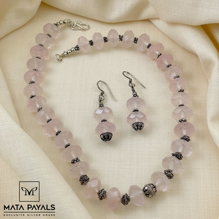 Superior Rose Quarts Beads Hara