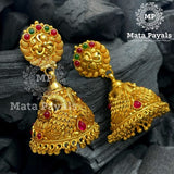 Miraculous Gold Plated Jhumka