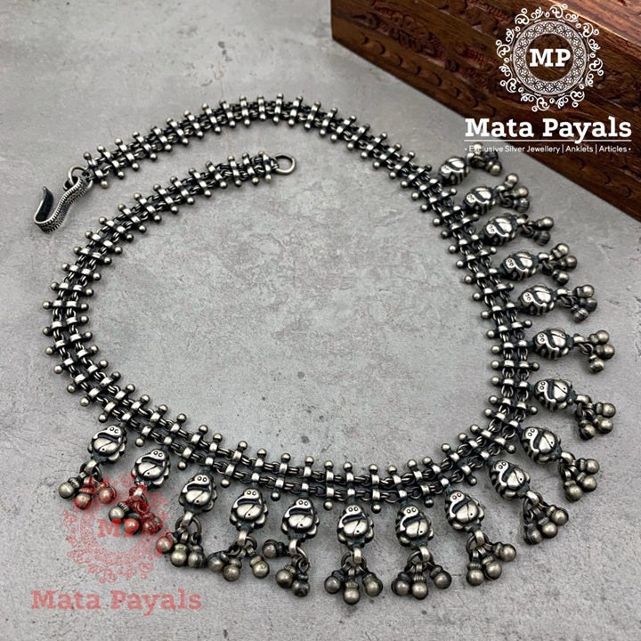 Modish Ganesha Antique Necklace