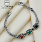 Multi Colour Marcasite Bracelet