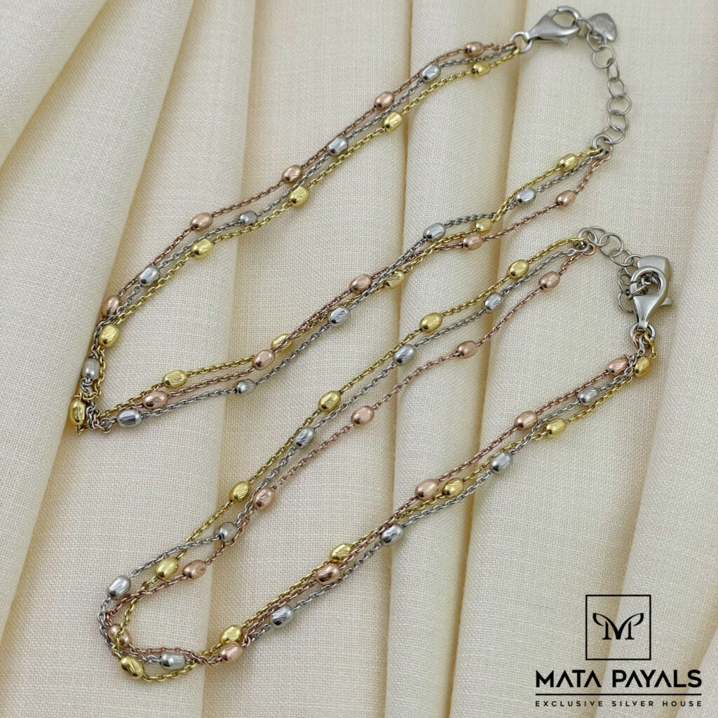 Multi Plating Anklet
