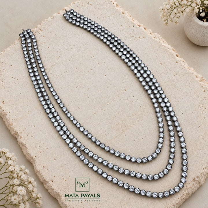 Gorgeous Layered Oxidised Necklace