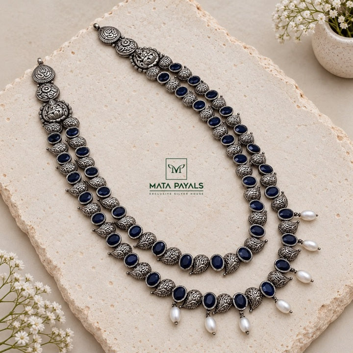 Gorgeous Maha Lakshmi Filigree Long Hara