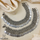 Plain Coin Design Anklet