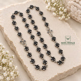Oxidised Rose Leg Chain