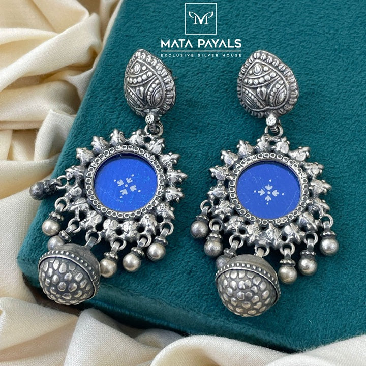 Filigree Tribal Oxidised Earing