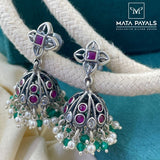 Attractive Oxidised Jumka