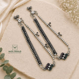 Heritage Cut Stone Anklet