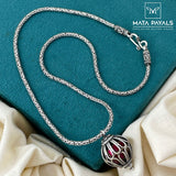 Kundan Ball Pendant Chain