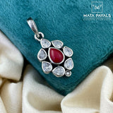 Coral Stone Pendant