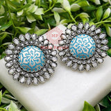 Phenomenal Meenakari Oxidised Stud