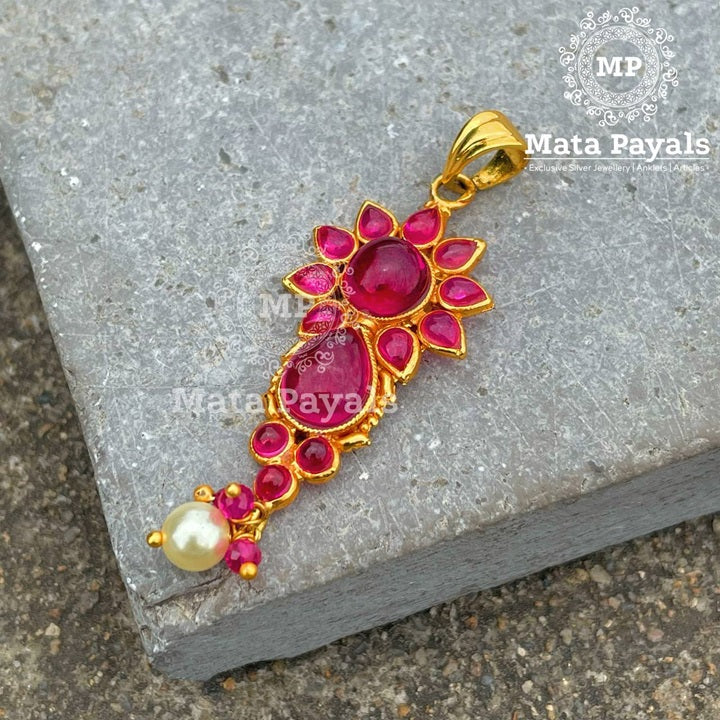 Pleasant Red Stone Pendant