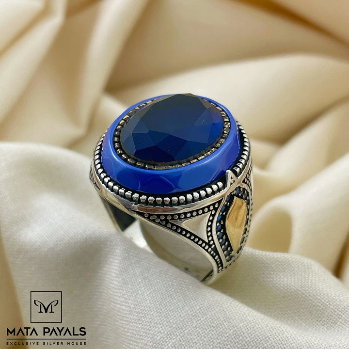 Blue Stone Ring