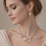 Excellent Rose Gold Pendant Set
