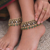Traditional Dual Tone Anklet