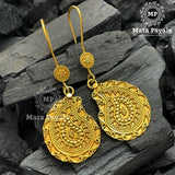 Prolonged Mango Designed Gold Plated Earings