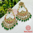 Rajasthani Kundan Royal Chandbali