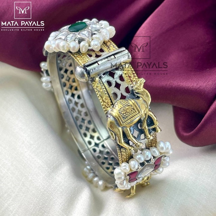 Rajputana Dual Plated Kada