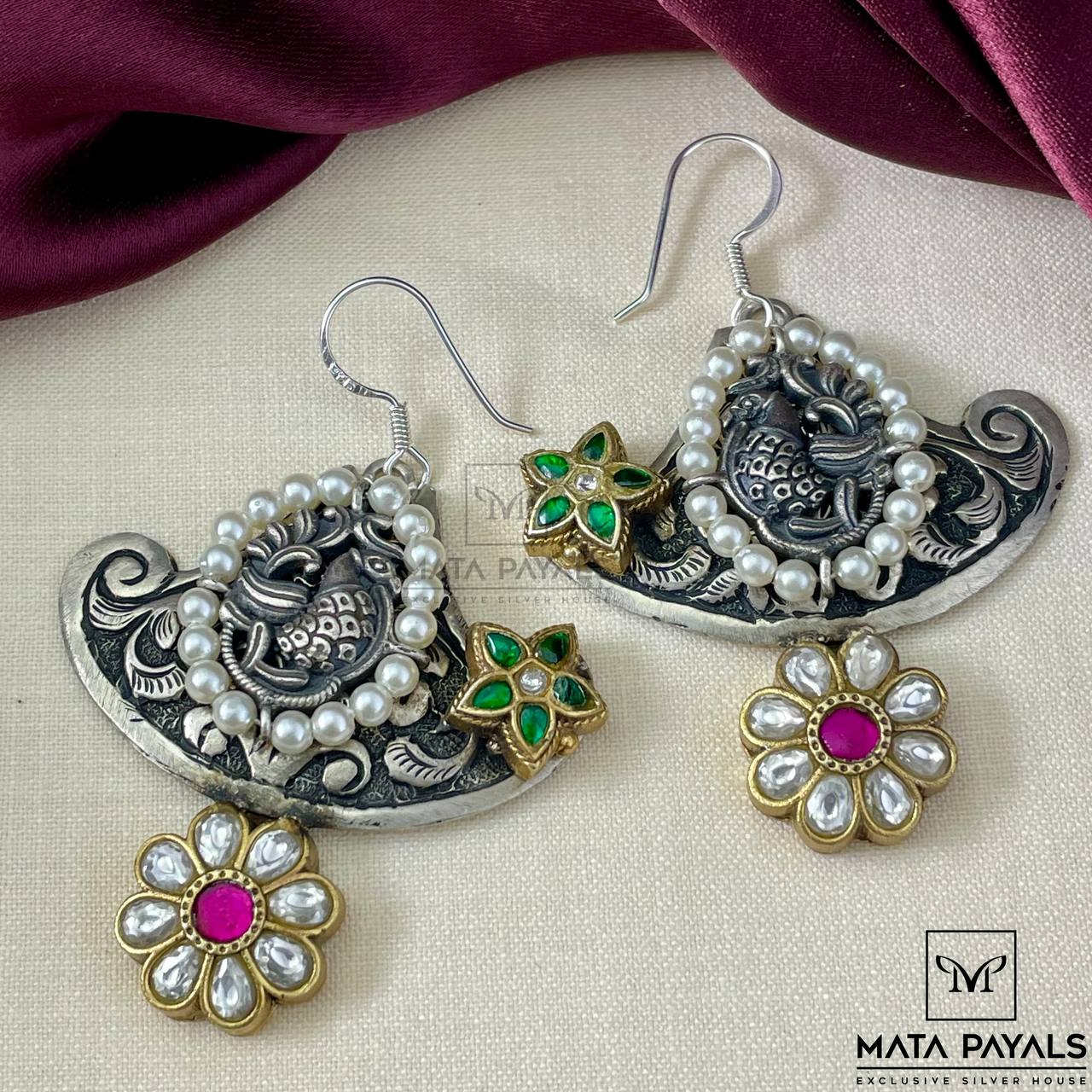 Rajputani Dual Plated Chandbali