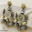 Ravishing Peacock Jhumka