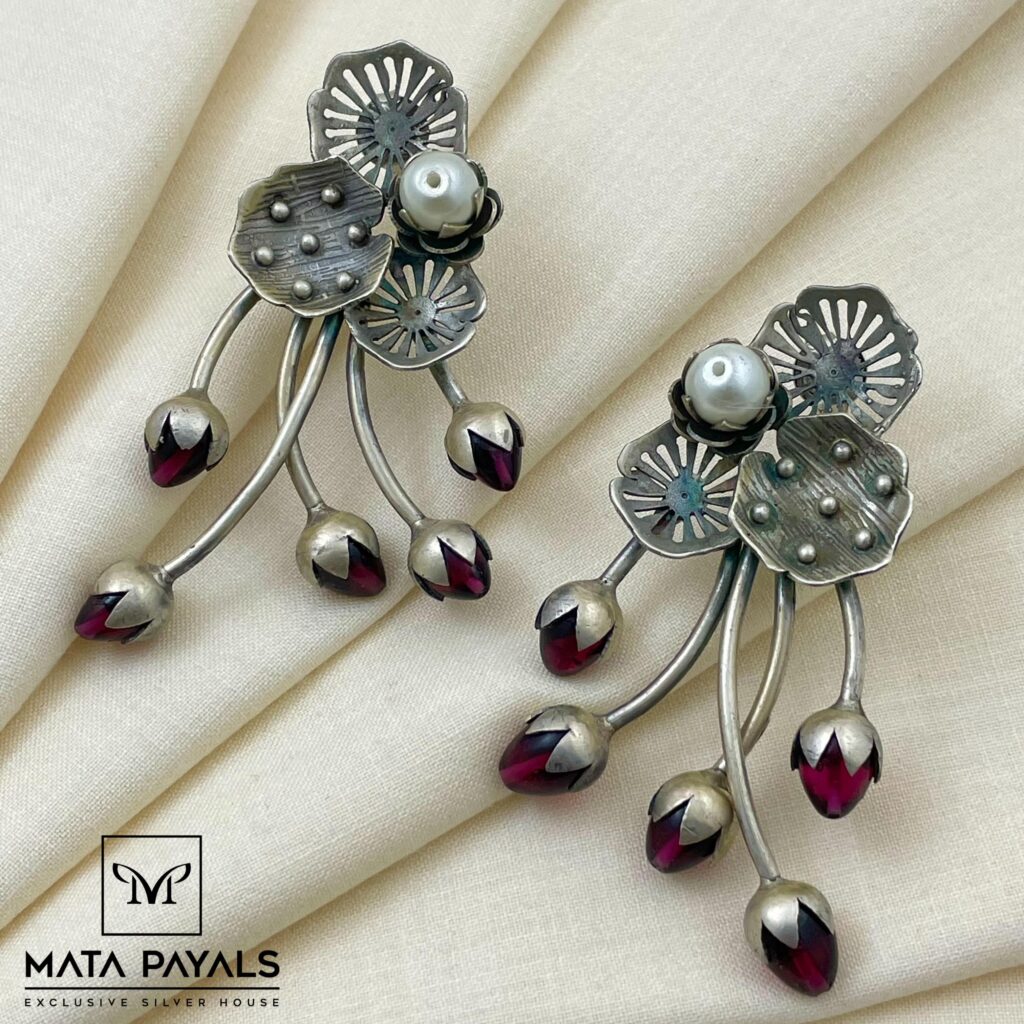 Remarkable Rose Buds Chandbali