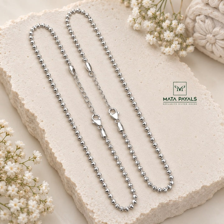 Round Beaded Payal