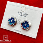 Rosey Silver Earring