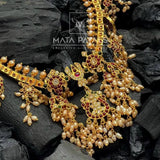 Shanku Chakra Namam Guttapusalu Necklace