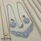 Shinny Zircon Necklace Set