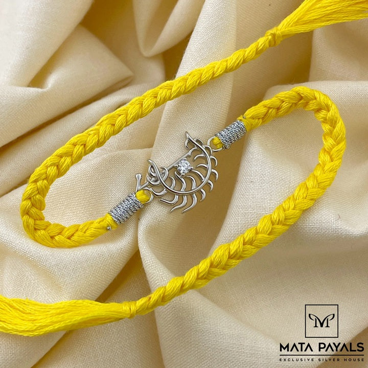 Rhodium Rakhi