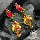 Simple Drop Gold Plated Earing