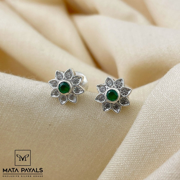 Charming Floral Stud