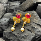 Simple Tiny Silver Gold Plated Stud