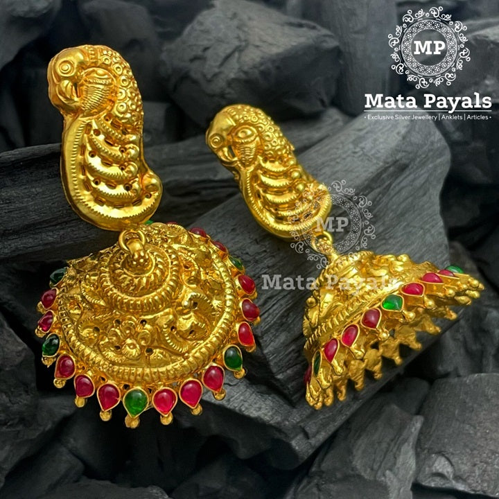 Spectacular G&R Gold Plated Jhumka