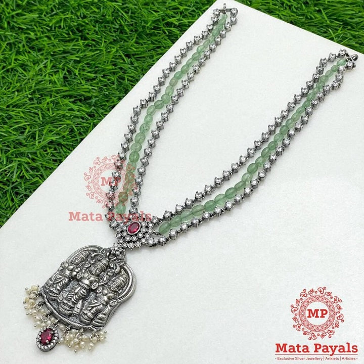 Spectacular Layered Vishnupriya Necklace