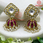 Mesmeric Kundan Gold Plated Jhumka