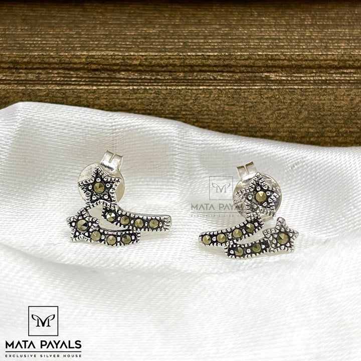Star Marcasite Stud