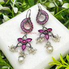 Stunning Floral Leaf Earring